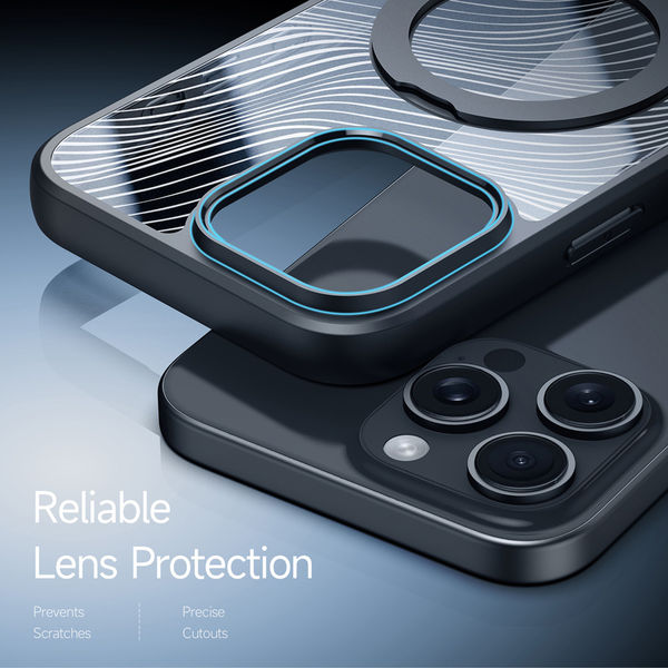 Dux Ducis - Aimo MagSafe Magnetic Stand - iPhone 16 Pro Max - Black