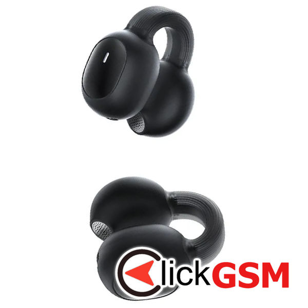 Baseus - Wireless Earbuds AirGo 1 Ring (A00069201223-00) - Bluetooth 5.3, TWS, Open-Ear Clip Design - Stellar White