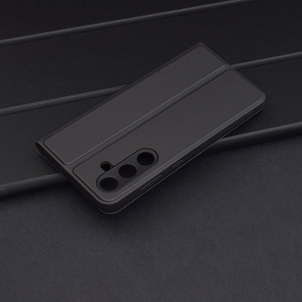 Techsuit - Magskin Book - Samsung Galaxy S24 FE - Black