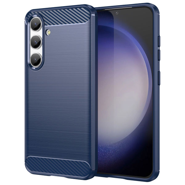 Techsuit - Carbon Silicone - Samsung Galaxy S24 FE - Blue