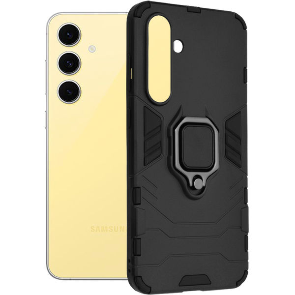 Techsuit - Silicone Shield - Samsung Galaxy S24 FE - Black