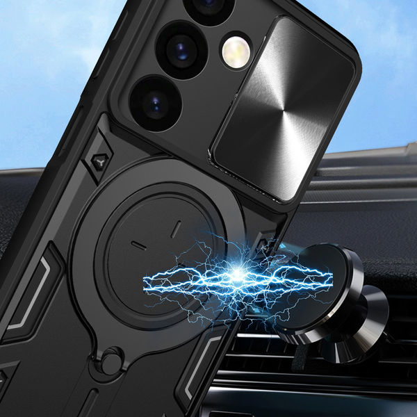 Techsuit - CamGuard Pro - Samsung Galaxy S24 FE - Black