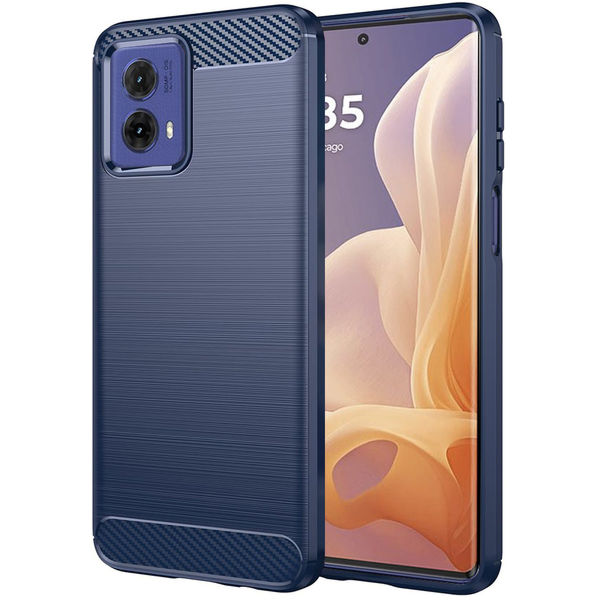 Techsuit - Carbon Silicone - Motorola Moto G85 - Blue