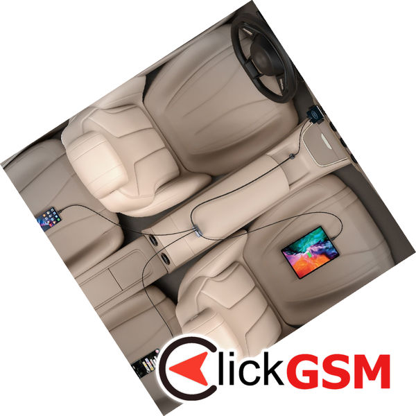 Baseus - Car Charger Share Together (CCBT-B0G) - Port Extension, 3x USB, Type-C, Fast Charging, 120W - Gray