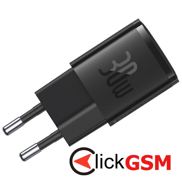 Baseus - Wall Charger Cube Pro (CCXF000301) - Fast Charger, Type-C, 30W - Black