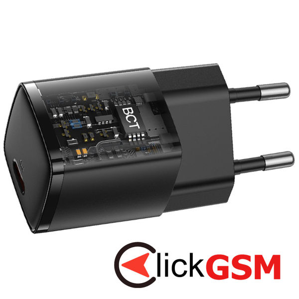 Baseus - Wall Charger Cube Pro (CCXF000301) - Fast Charger, Type-C, 30W - Black