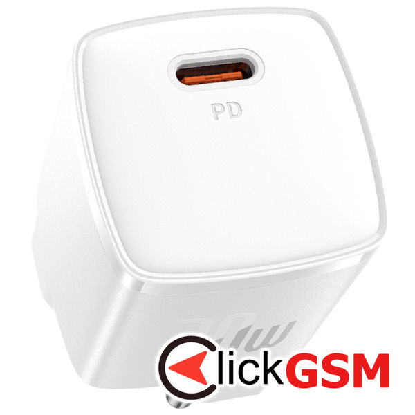 Baseus - Wall Charger Cube Pro (CCXF000302) - Fast Charger, Type-C, 30W - White