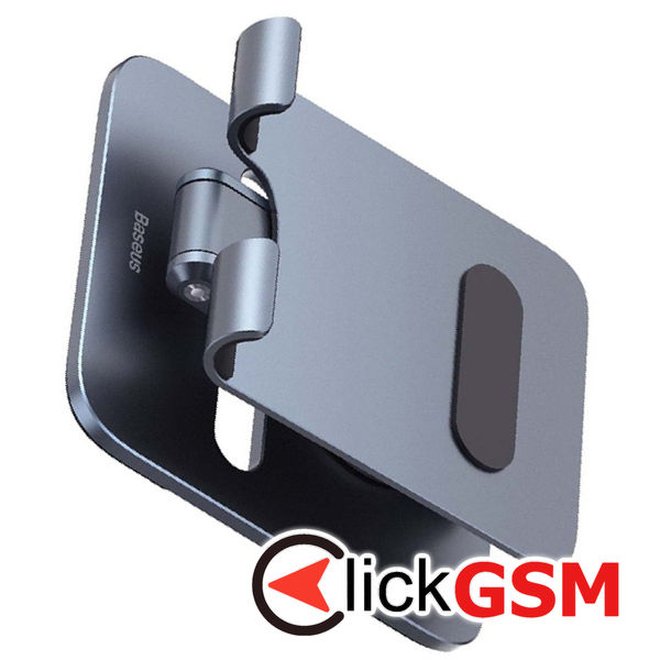 Baseus - Desk Holder Biaxial (B10431801811-00) - for Tablets, Foldable, Aluminum Alloy - Space Grey