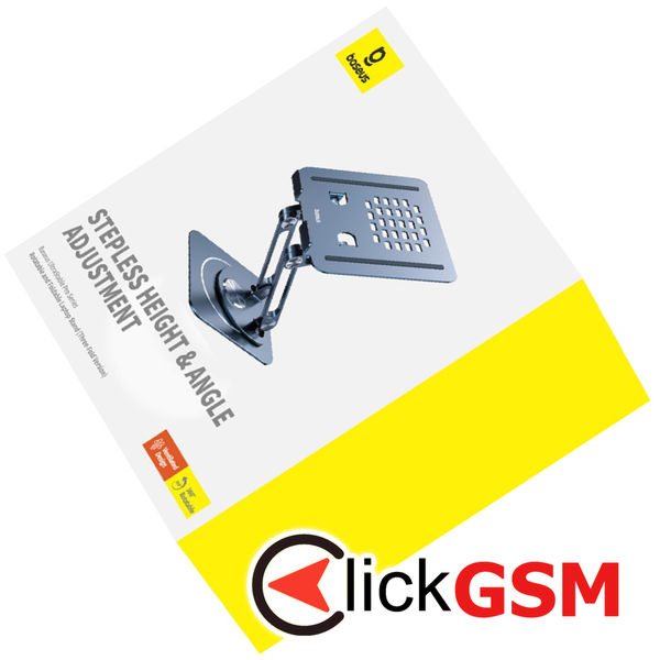 Baseus - Laptop Holder UltraStable Pro Series (B10059900811-01) - Rotatable, Foldable - Space Grey