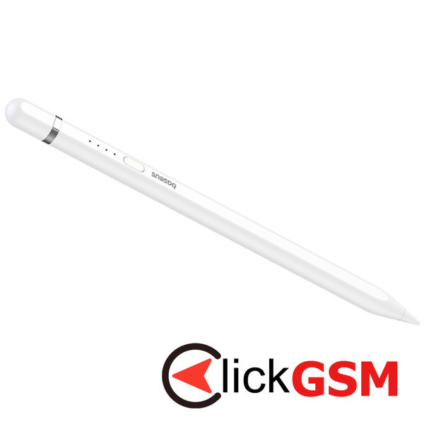 Baseus - Stylus Pen Smooth Writing Series (P80015806211-01) - Active Version, Type-C, for iPad - Moon White