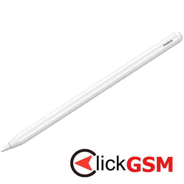 Baseus - Stylus Pen Smooth Writing 2 Series (P80015807213-00) - Active Wireless Version, Capacitive, LED Battery Level - White