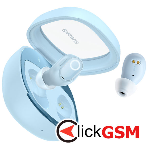 Baseus - Wireless Earbuds WM02+ (NGTW370303) - True Wireless Stereo, Bluetooth V5.3, Smart Display - Blue