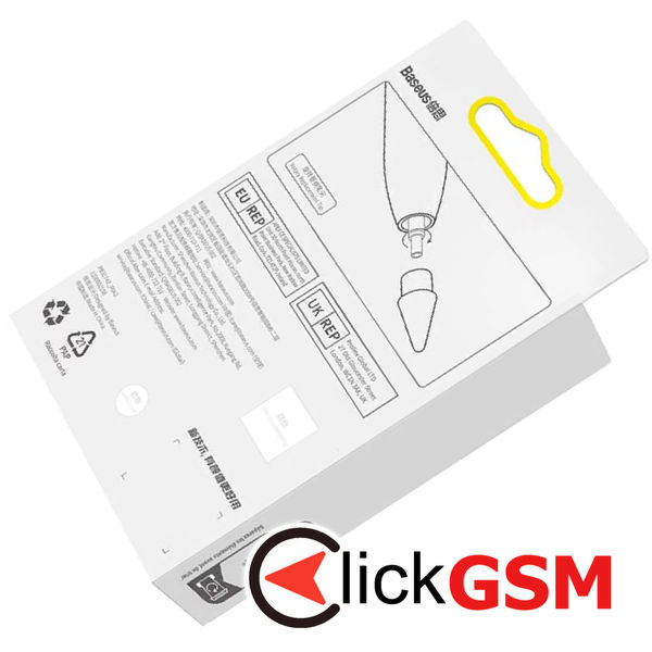 Baseus - (2 pack) Stylus Tips Smooth Writing (P80015901511-00) - Sensitive Touch Control, Smooth Drawing - Nebula Purple