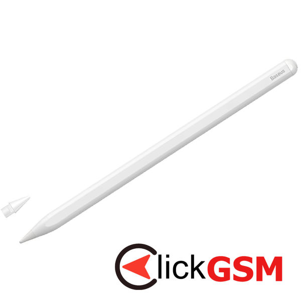 Baseus - Stylus Pen Smooth Writing 2 Series (SXBC060002) - Active Version Wireless Charging, Replaceable Tip - White