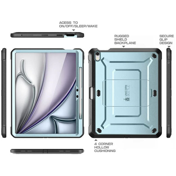 Supcase - Unicorn Beetle Pro - iPad Air 13 (2024) - Arctic Blue
