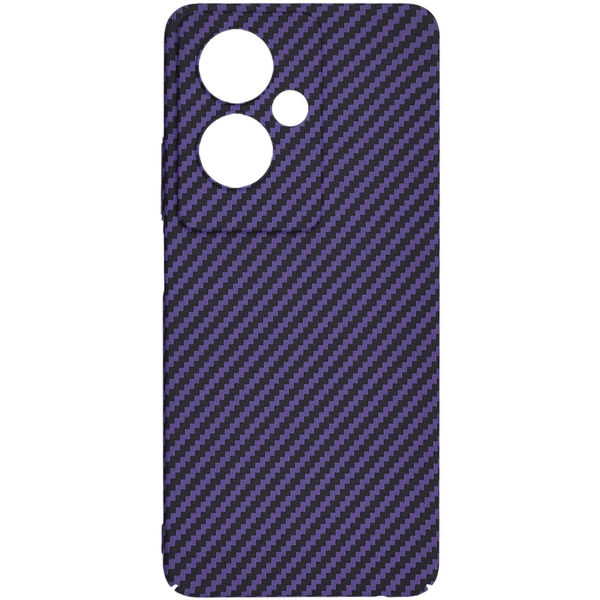Techsuit - Carbonite FiberShell - Oppo A79 5G / OnePlus Nord N30 SE - Purple