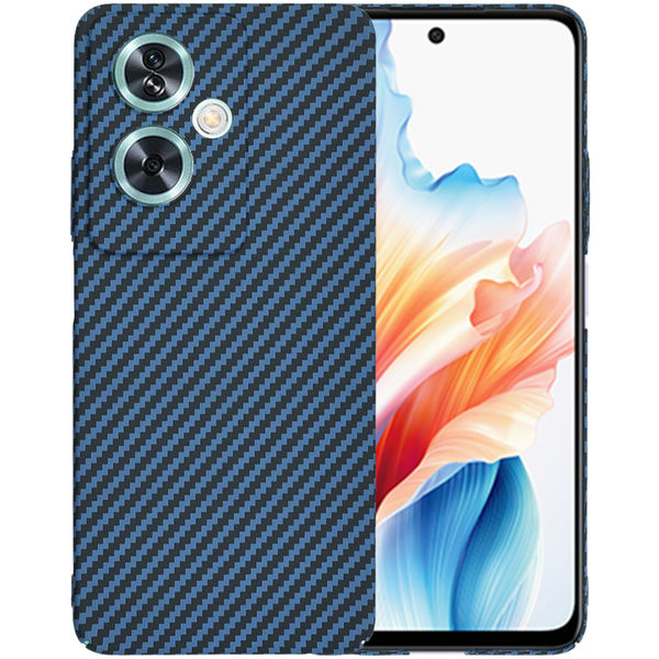 Techsuit - Carbonite FiberShell - Oppo A79 5G / OnePlus Nord N30 SE - Cyan
