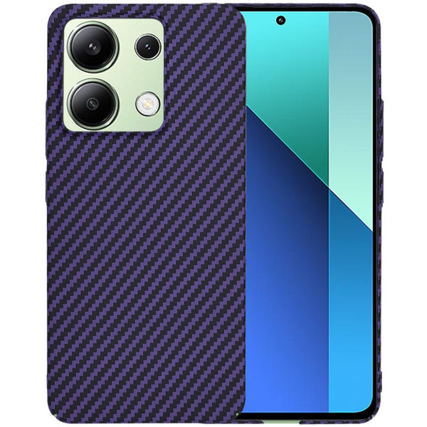 Techsuit - Carbonite FiberShell - Xiaomi Redmi Note 13 4G - Purple