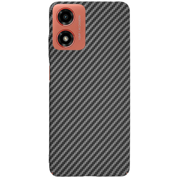 Techsuit - Carbonite FiberShell - Motorola Moto G04 / Moto G04s / Moto G24 / Moto E14 - Black