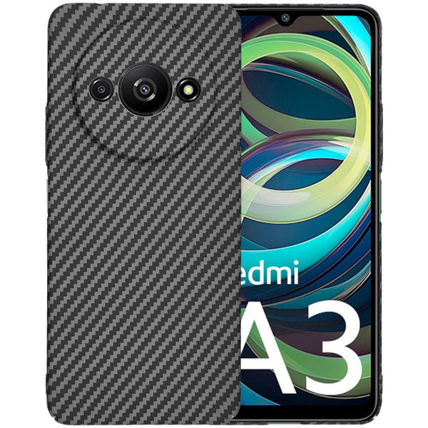 Techsuit - Carbonite FiberShell - Xiaomi Redmi A3 / Redmi A3x - Black