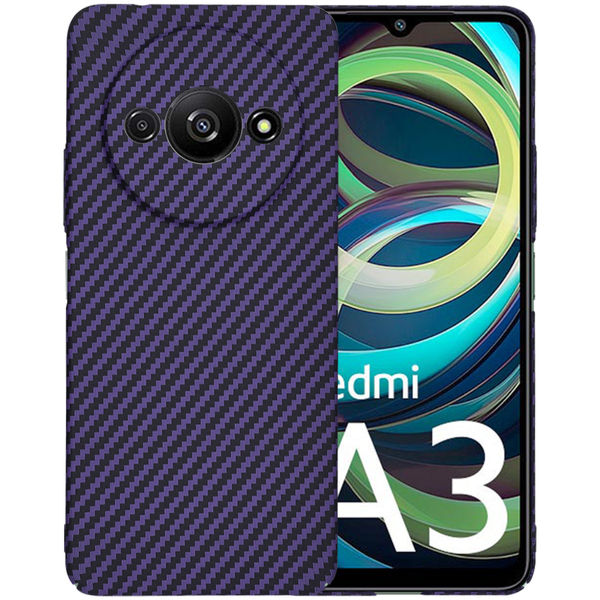 Techsuit - Carbonite FiberShell - Xiaomi Redmi A3 / Redmi A3x - Purple