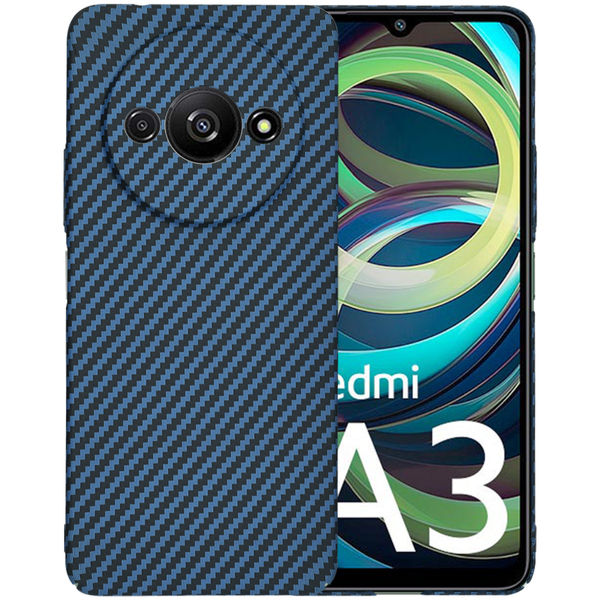 Techsuit - Carbonite FiberShell - Xiaomi Redmi A3 / Redmi A3x - Cyan