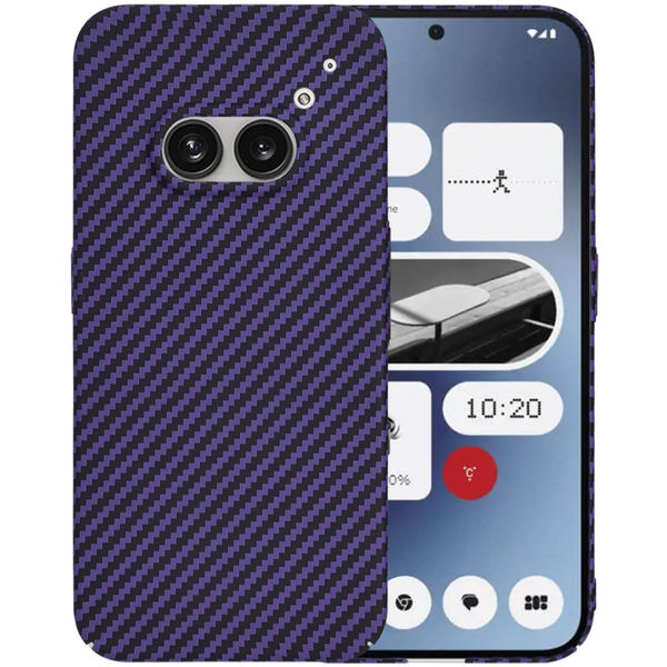 Techsuit - Carbonite FiberShell - Nothing Phone (2a) / (2a) Plus - Purple