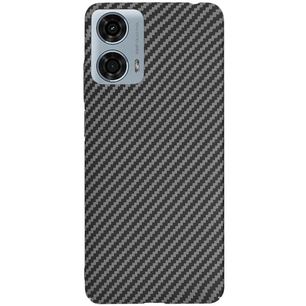 Techsuit - Carbonite FiberShell - Motorola Moto G24 Power - Black