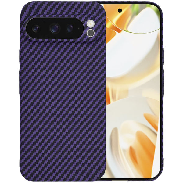 Techsuit - Carbonite FiberShell - Google Pixel 9 Pro - Purple