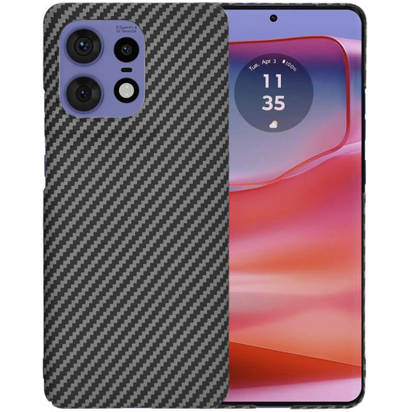 Techsuit - Carbonite FiberShell - Motorola Edge 50 Pro - Black