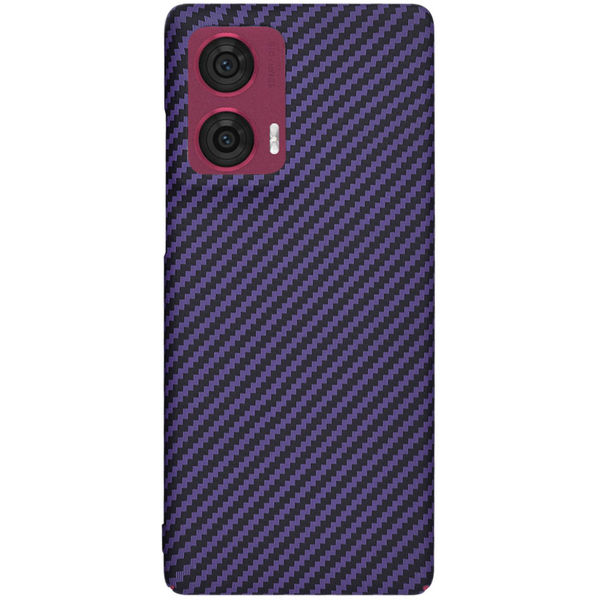 Techsuit - Carbonite FiberShell - Motorola Edge 50 Fusion - Purple