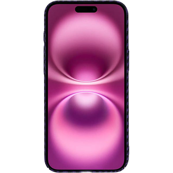 Techsuit - Carbonite FiberShell - iPhone 16 Plus - Purple