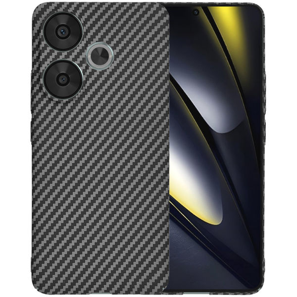 Techsuit - Carbonite FiberShell - Xiaomi Poco F6 - Black