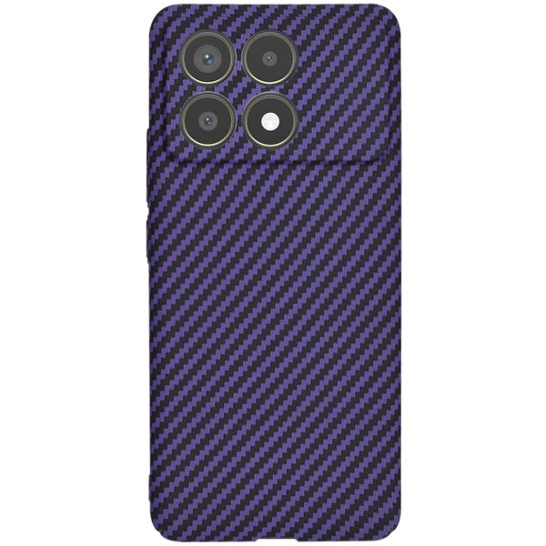 Techsuit - Carbonite FiberShell - Xiaomi Poco F6 Pro - Purple
