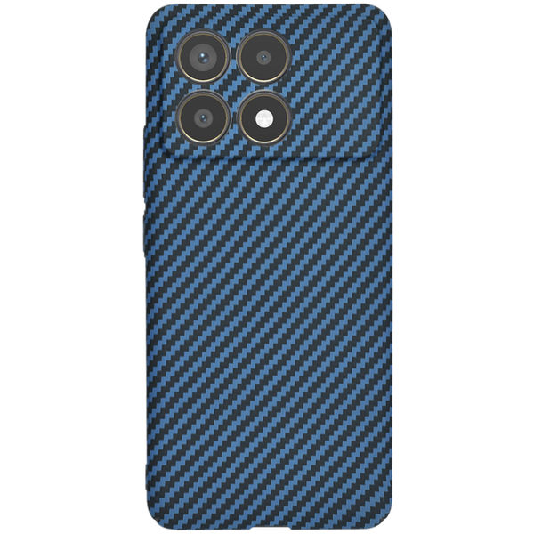 Techsuit - Carbonite FiberShell - Xiaomi Poco F6 Pro - Cyan