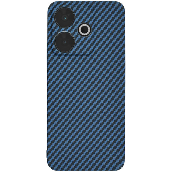 Techsuit - Carbonite FiberShell - Xiaomi Redmi 13 / Poco M6 4G - Cyan