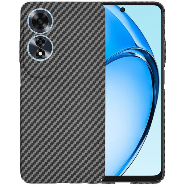 Techsuit - Carbonite FiberShell - Oppo A60 4G - Black