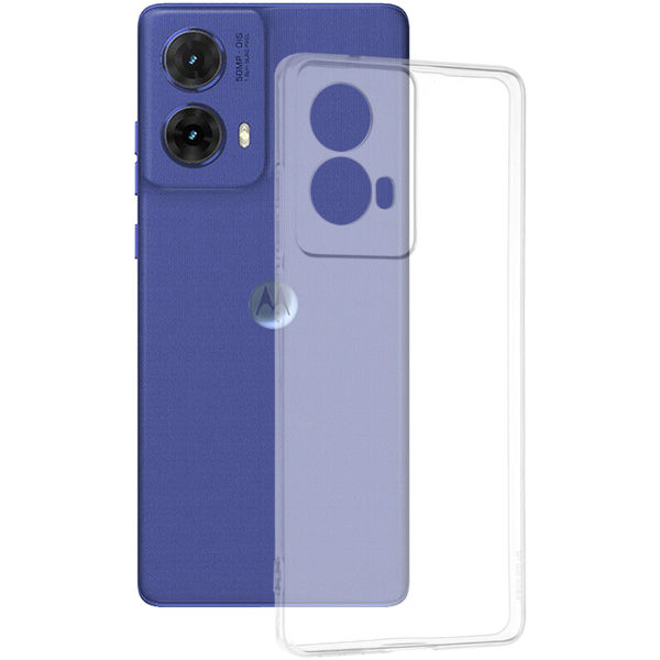 Techsuit - Clear Silicone - Motorola Moto G85 - Transparent