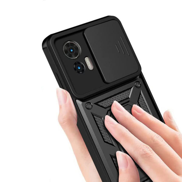 Techsuit - CamShield Series - Motorola Moto G85 - Black