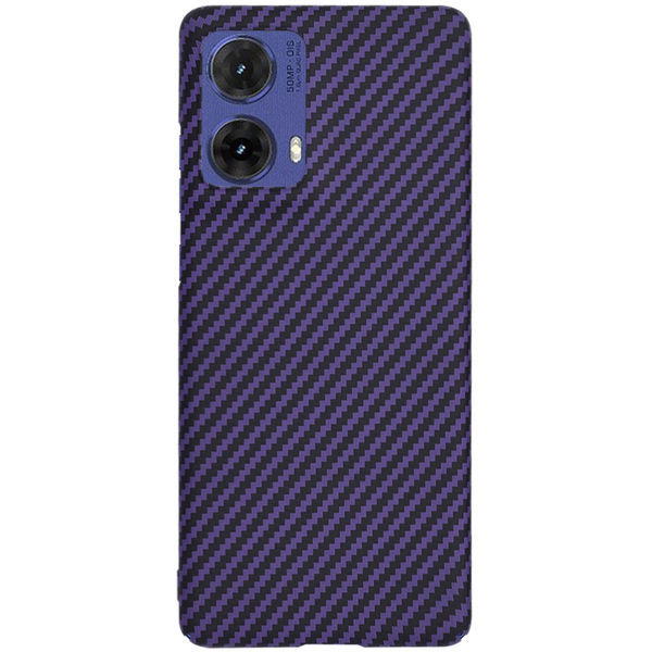 Techsuit - Carbonite FiberShell - Motorola Moto G85 - Purple
