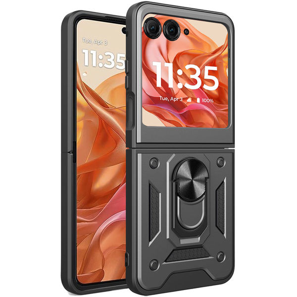 Techsuit - CamShield Series - Motorola Razr 50 - Black