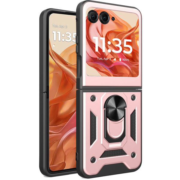 Techsuit - CamShield Series - Motorola Razr 50 - Rose Gold
