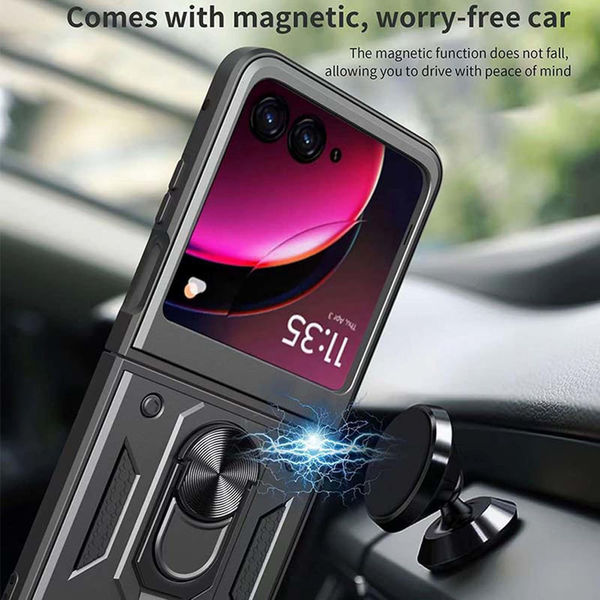 Techsuit - CamShield Series - Motorola Razr 50 - Rose Gold