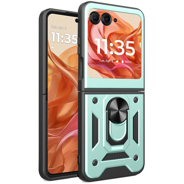 Techsuit - CamShield Series - Motorola Razr 50 - Green