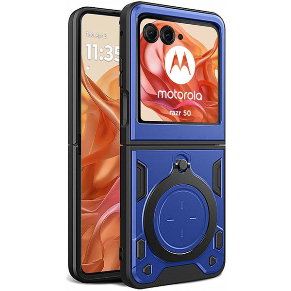 Techsuit - CamGuard Pro - Motorola Razr 50 - Blue