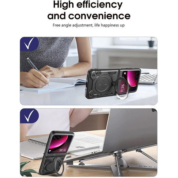 Techsuit - CamGuard Pro - Motorola Razr 50 Ultra - Purple