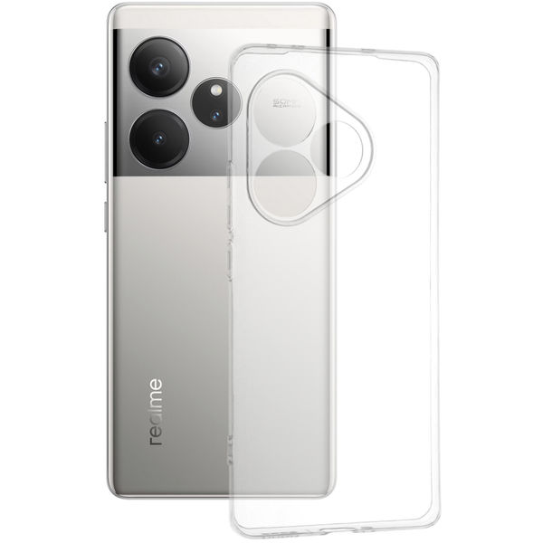 Techsuit - Clear Silicone - Realme GT 6 / GT 6T - Transparent
