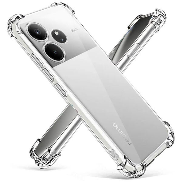 Techsuit - Shockproof Clear Silicone - Realme GT 6 / GT 6T - Clear