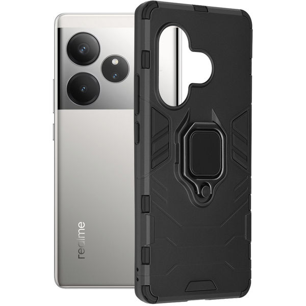 Techsuit - Silicone Shield - Realme GT 6 / GT 6T - Black