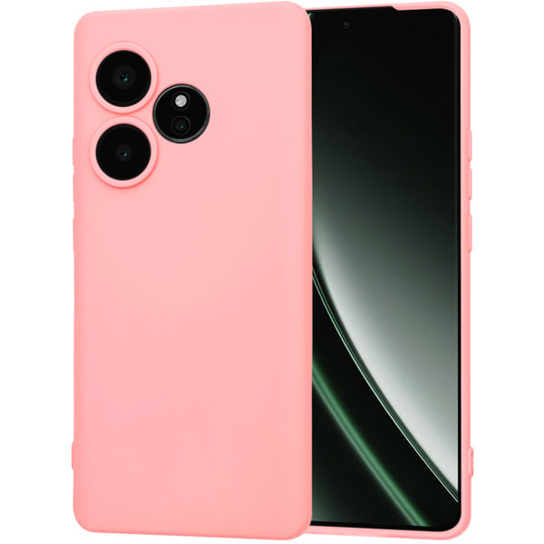 Techsuit - SoftFlex - Realme GT 6 / GT 6T - Chalk Pink